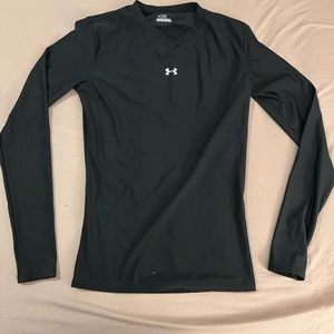 Under Armour v neck long sleeve, size: small